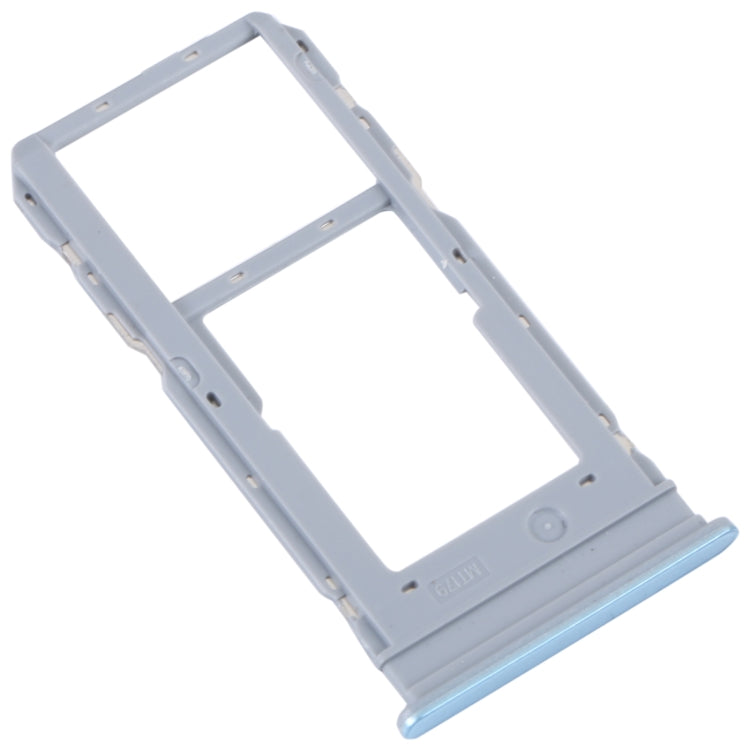 For vivo Y33S / Y33T SIM Card Tray + SIM / Micro SD Card Tray (Blue) - Card Socket by PMc TechLife | Online Shopping South Africa | PMc TechLife | Buy Now Pay Later Mobicred