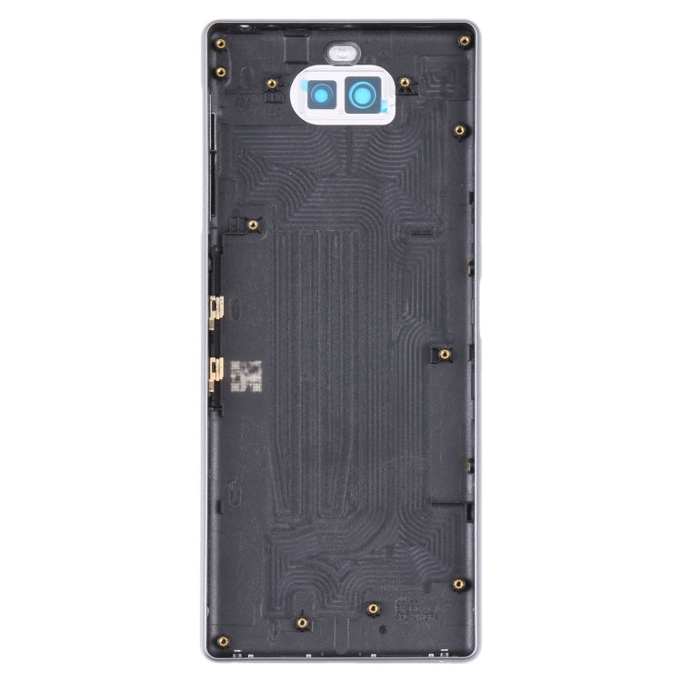 For Sony Xperia 10 Original Battery Back Cover(Silver) - Back Cover by PMC TechLife | Online Shopping South Africa | PMC TechLife | Buy Now Pay Later Mobicred