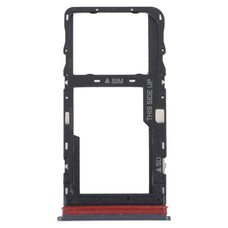 For TCL 30 V 5G Original SIM Card Tray + Micro SD Card Tray(Black) - For TCL by PMC TechLife | Online Shopping South Africa | PMC TechLife | Buy Now Pay Later Mobicred