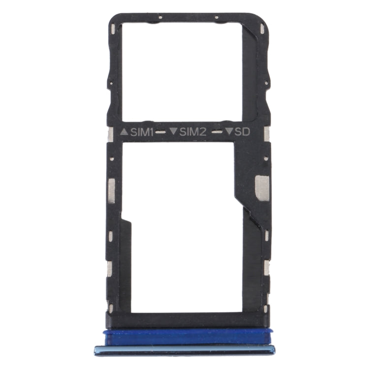 For TCL 30 / 30+ / 30 5G Original SIM Card Tray + Micro SD Card Tray(Blue) - For TCL by PMC TechLife | Online Shopping South Africa | PMC TechLife | Buy Now Pay Later Mobicred