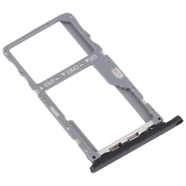 For Alcatel 1V 2020 Original SIM Card Tray + SIM / Micro SD Card Tray (Black) - Card Tray by PMC TechLife | Online Shopping South Africa | PMC TechLife | Buy Now Pay Later Mobicred