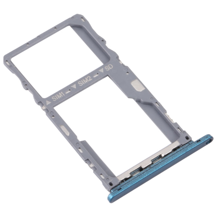 For Alcatel 1V 2020 Original SIM Card Tray + SIM / Micro SD Card Tray (Green) - Card Tray by PMC TechLife | Online Shopping South Africa | PMC TechLife | Buy Now Pay Later Mobicred