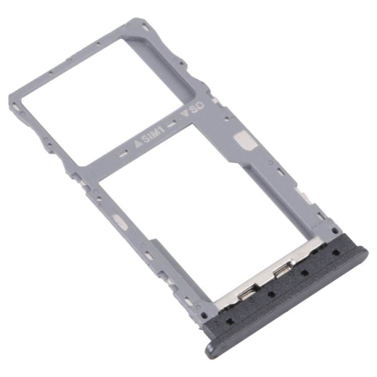 For T-Mobile REVVL 4 4G Original SIM Card Tray + Micro SD Card Tray(Black) - For T-Mobile by PMC TechLife | Online Shopping South Africa | PMC TechLife | Buy Now Pay Later Mobicred