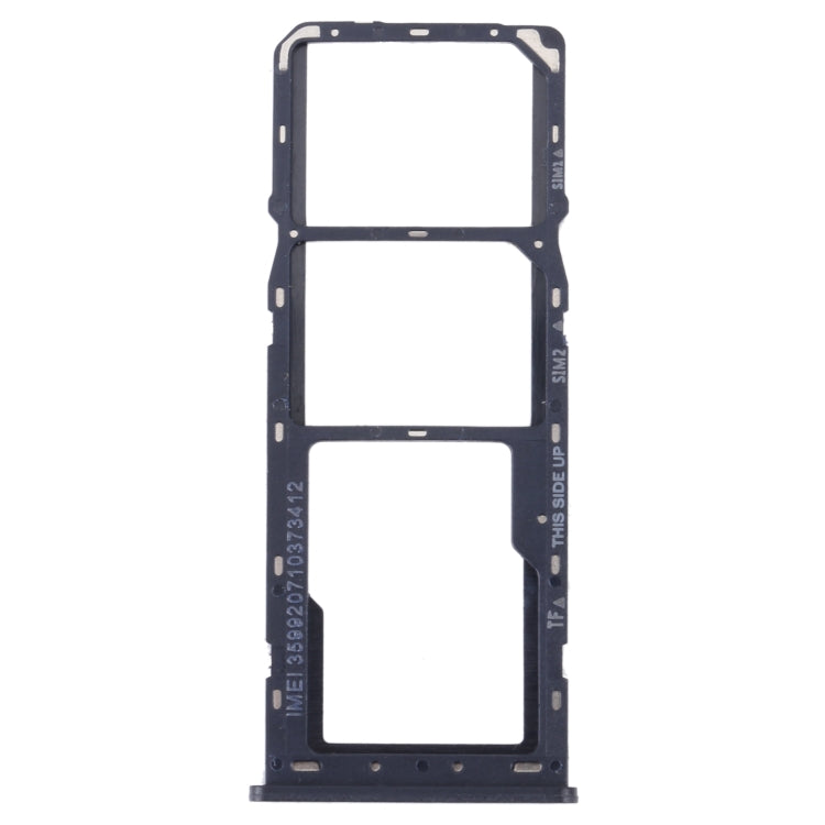 For Alcatel 1V 2021 Original SIM Card Tray + SIM Card Tray + Micro SD Card Tray(Blue) - Card Tray by PMC TechLife | Online Shopping South Africa | PMC TechLife | Buy Now Pay Later Mobicred
