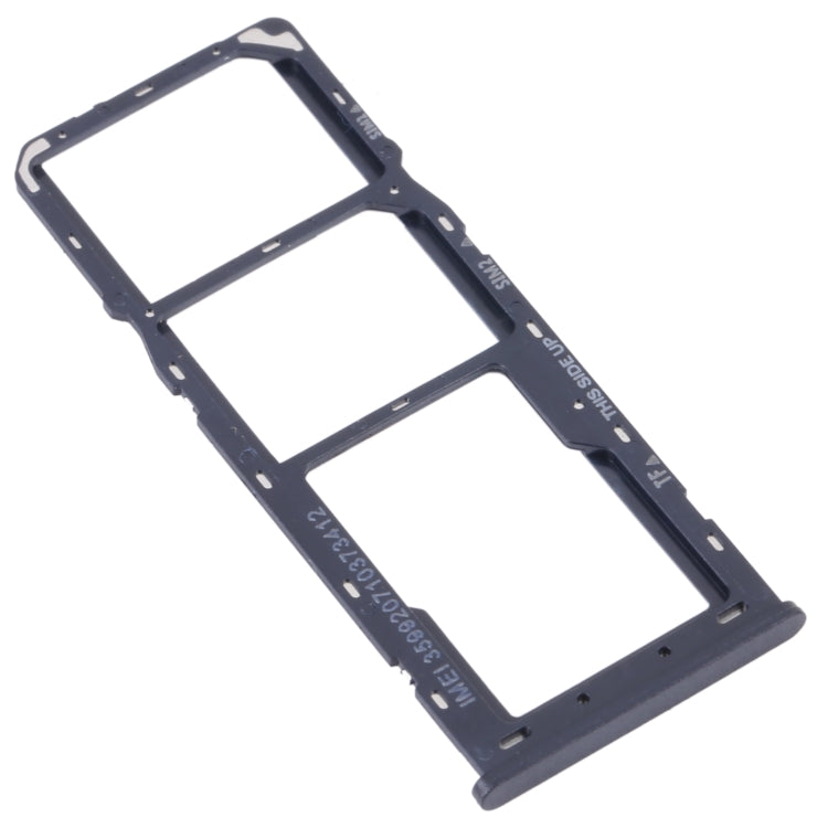 For Alcatel 1V 2021 Original SIM Card Tray + SIM Card Tray + Micro SD Card Tray(Blue) - Card Tray by PMC TechLife | Online Shopping South Africa | PMC TechLife | Buy Now Pay Later Mobicred