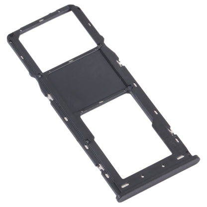 For Alcatel 1V 2021 Original SIM Card Tray + Micro SD Card Tray(Black) - Card Tray by PMC Jewellery | Online Shopping South Africa | PMC Jewellery | Buy Now Pay Later Mobicred