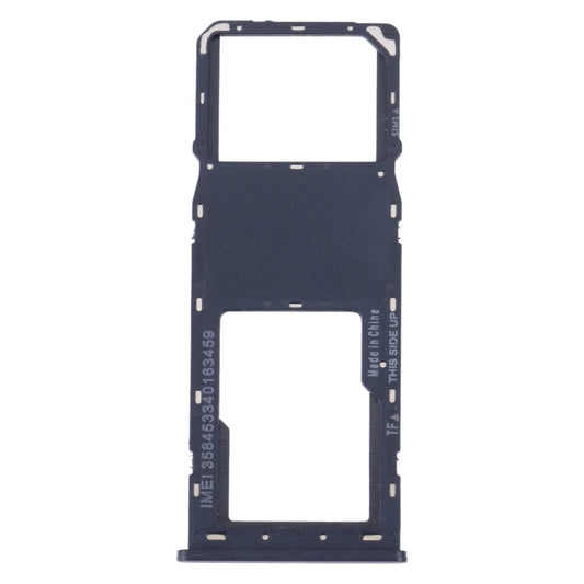 For Alcatel 1V 2021 Original SIM Card Tray + Micro SD Card Tray(Blue) - Card Tray by PMC Jewellery | Online Shopping South Africa | PMC Jewellery | Buy Now Pay Later Mobicred