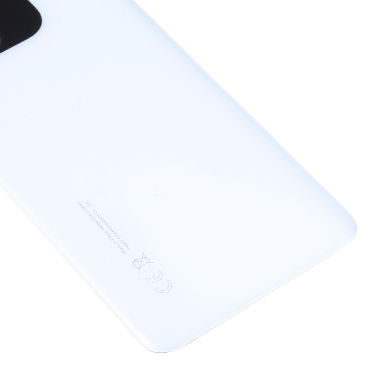 For Xiaomi Poco M5s Original Battery Back Cover(White) - Back Cover by PMC TechLife | Online Shopping South Africa | PMC TechLife