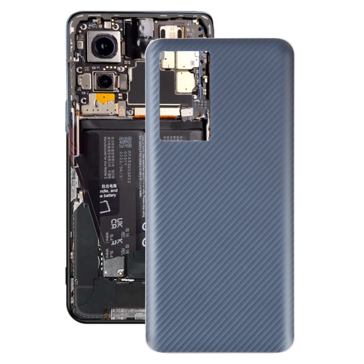 For vivo iQOO 8 OEM Glass Battery Back Cover(Black) - Back Cover by PMC TechLife | Online Shopping South Africa | PMC TechLife