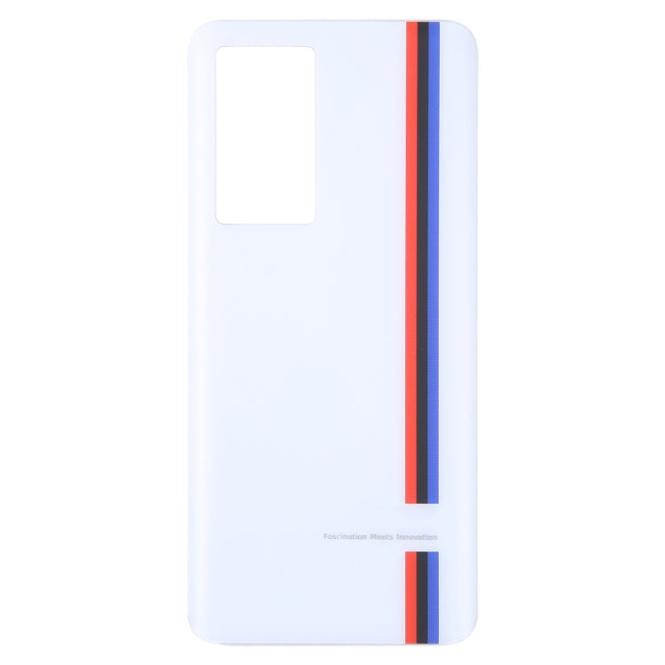 For vivo iQOO 8 OEM Glass Battery Back Cover(White) - Back Cover by PMC TechLife | Online Shopping South Africa | PMC TechLife