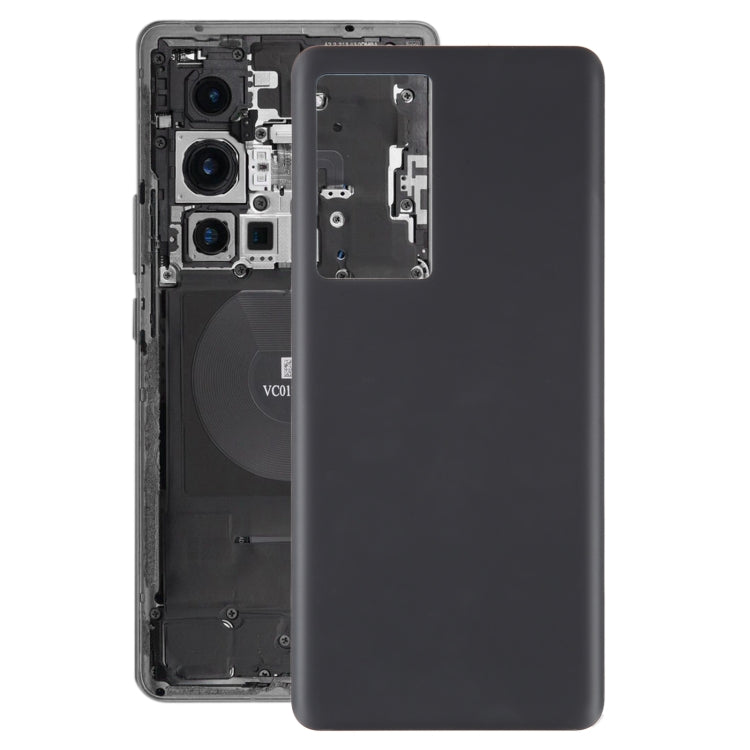 For vivo X70 Pro OEM Glass Battery Back Cover(Black) - Back Cover by PMC TechLife | Online Shopping South Africa | PMC TechLife