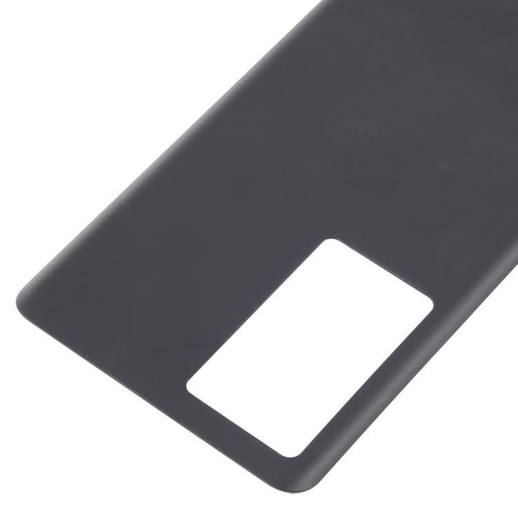 For vivo X70 Pro OEM Glass Battery Back Cover(Black) - Back Cover by PMC TechLife | Online Shopping South Africa | PMC TechLife