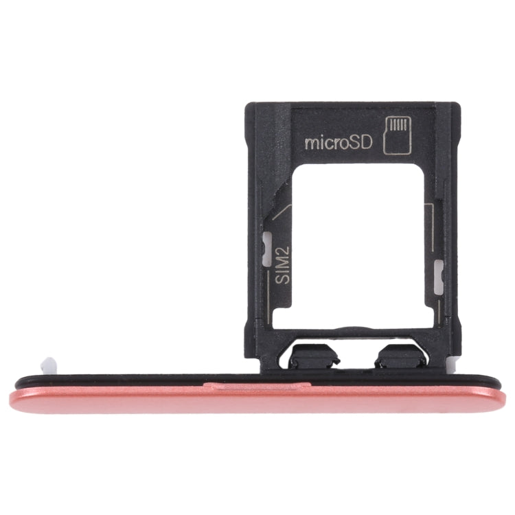 For Sony Xperia XZ1 Compact Original SIM Card Tray + Micro SD Card Tray (Orange) - Card Tray by PMC TechLife | Online Shopping South Africa | PMC TechLife | Buy Now Pay Later Mobicred
