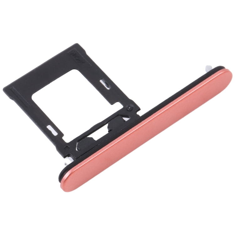 For Sony Xperia XZ1 Compact Original SIM Card Tray + Micro SD Card Tray (Orange) - Card Tray by PMC TechLife | Online Shopping South Africa | PMC TechLife | Buy Now Pay Later Mobicred