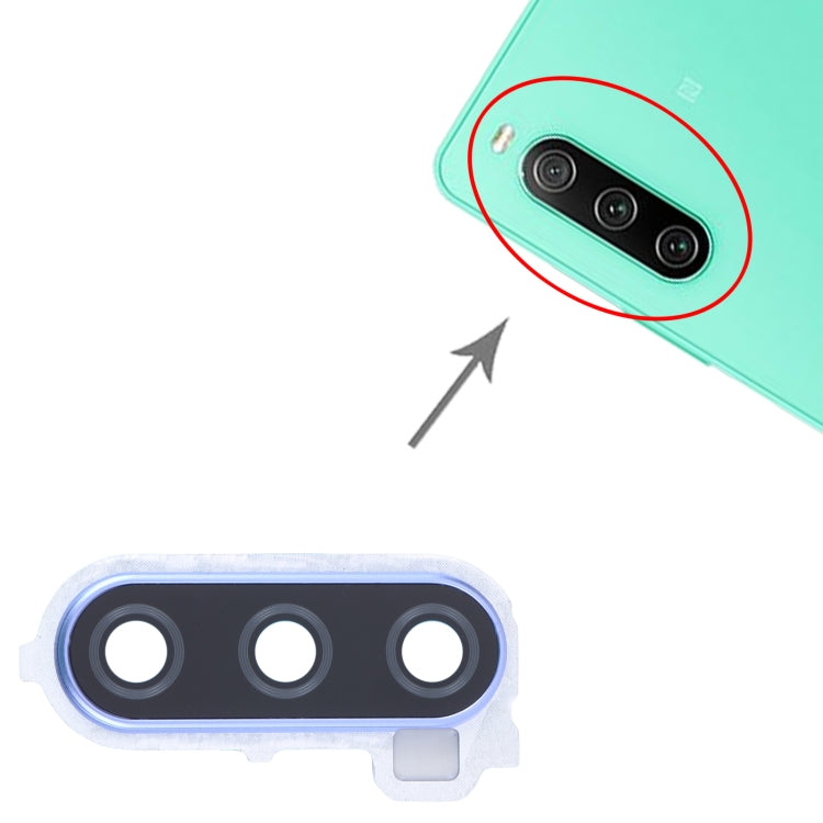 For Sony Xperia 10 IV Original Camera Lens Cover (Blue) - Camera by PMC TechLife | Online Shopping South Africa | PMC TechLife