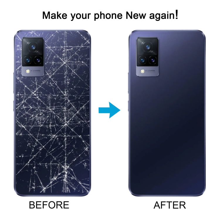 For vivo V21 Original Battery Back Cover with Camera Lens Cover(Colour) - Back Cover by PMC TechLife | Online Shopping South Africa | PMC TechLife | Buy Now Pay Later Mobicred