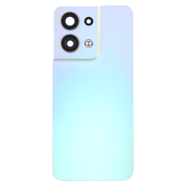 For OPPO Reno8 5G Original Battery Back Cover with Camera Lens Cover(Pink) - Back Cover by PMC TechLife | Online Shopping South Africa | PMC TechLife