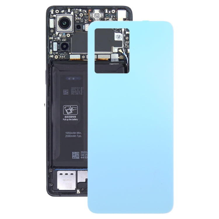For OPPO F21 Pro Original Battery Back Cover(Blue) - Back Cover by PMC TechLife | Online Shopping South Africa | PMC TechLife