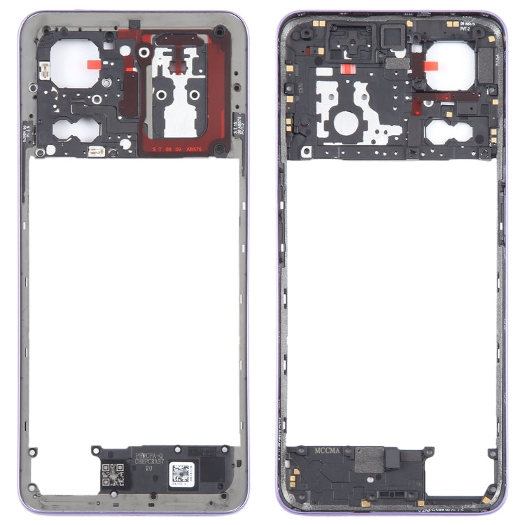 For Realme GT Neo 5 Original Middle Frame Bezel Plate(Blue) - Frame Bezel Plate by PMC TechLife | Online Shopping South Africa | PMC TechLife