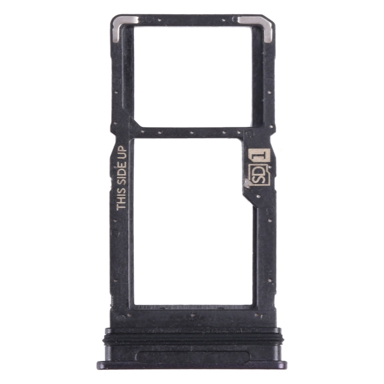 For Motorola One 5G Ace SIM Card Tray + Micro SD Card Tray (Black) - free shipping - PMC TechLife - Order now!