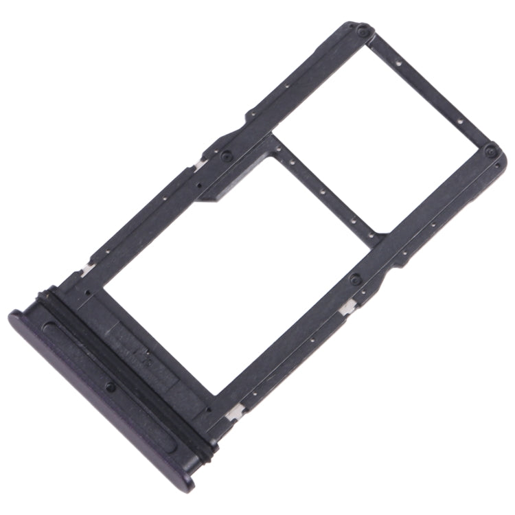 For Motorola One 5G Ace SIM Card Tray + Micro SD Card Tray (Black) - free shipping - PMC TechLife - Order now!