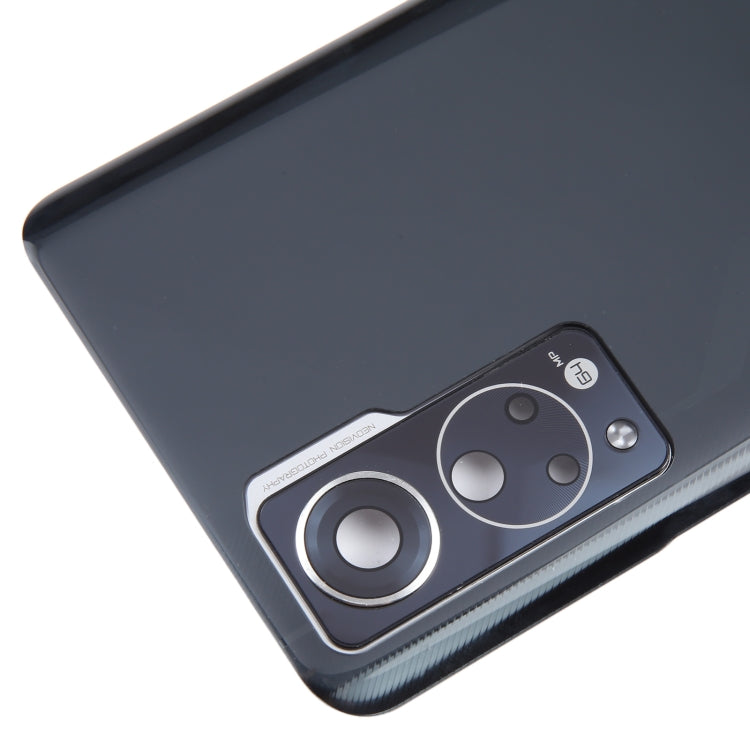 For ZTE Axon 30 5G A2322 Battery Back Cover with Camera Lens Cover(Black) - For ZTE by PMC TechLife | Online Shopping South Africa | PMC TechLife