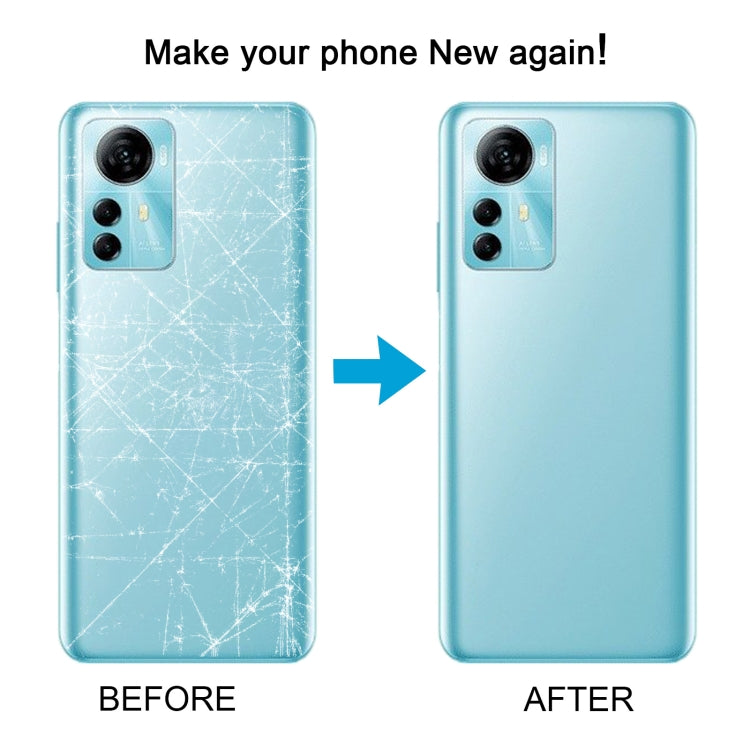 For ZTE Blade A72S A7050 Battery Back Cover(Blue) - For ZTE by PMC TechLife | Online Shopping South Africa | PMC TechLife