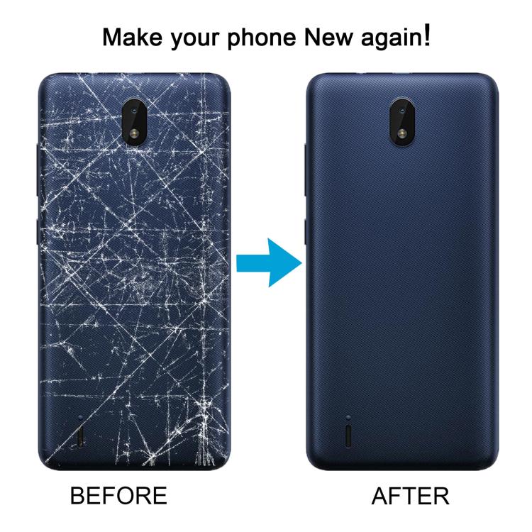 For Nokia C01 Plus Original Battery Back Cover(Purple) - Back Cover by PMC TechLife | Online Shopping South Africa | PMC TechLife | Buy Now Pay Later Mobicred