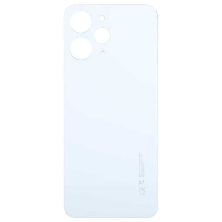 For Xiaomi Redmi 12 4G OEM Glass Material Battery Back Cover(White) - Back Cover by PMc TechLife | Online Shopping South Africa | PMc TechLife | Buy Now Pay Later Mobicred