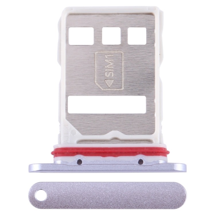 For Huawei Mate 60 SIM + NM Card Tray (Purple) - Card Socket by PMc TechLife | Online Shopping South Africa | PMc TechLife | Buy Now Pay Later Mobicred