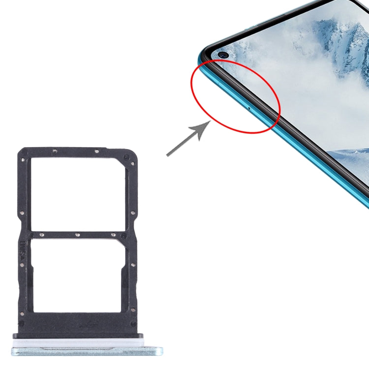 For Huawei Maimang 20 SIM + SIM Card Tray (Green) - Card Socket by PMc TechLife | Online Shopping South Africa | PMc TechLife | Buy Now Pay Later Mobicred
