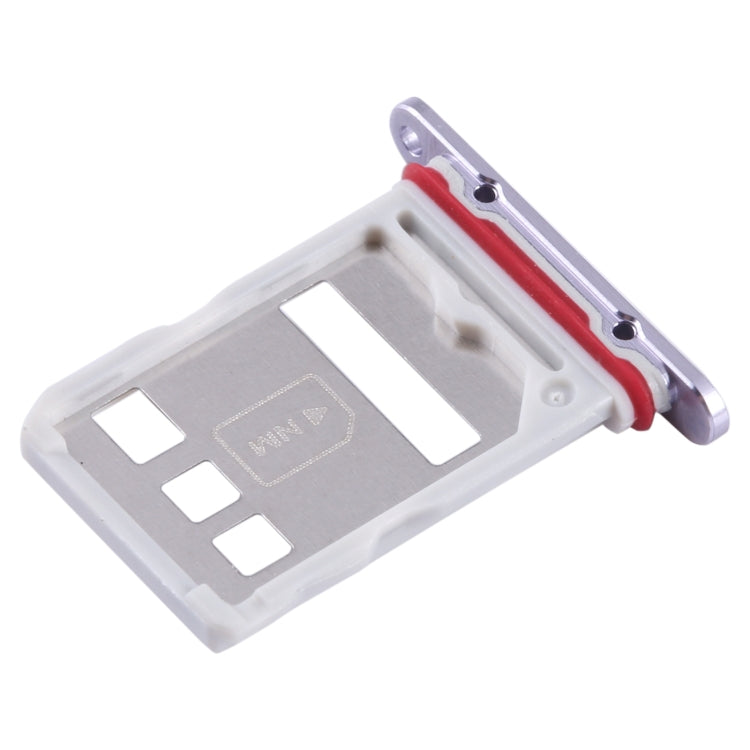 For Huawei Mate 50 SIM + NM Card Tray (Purple) - Card Socket by PMc TechLife | Online Shopping South Africa | PMc TechLife | Buy Now Pay Later Mobicred