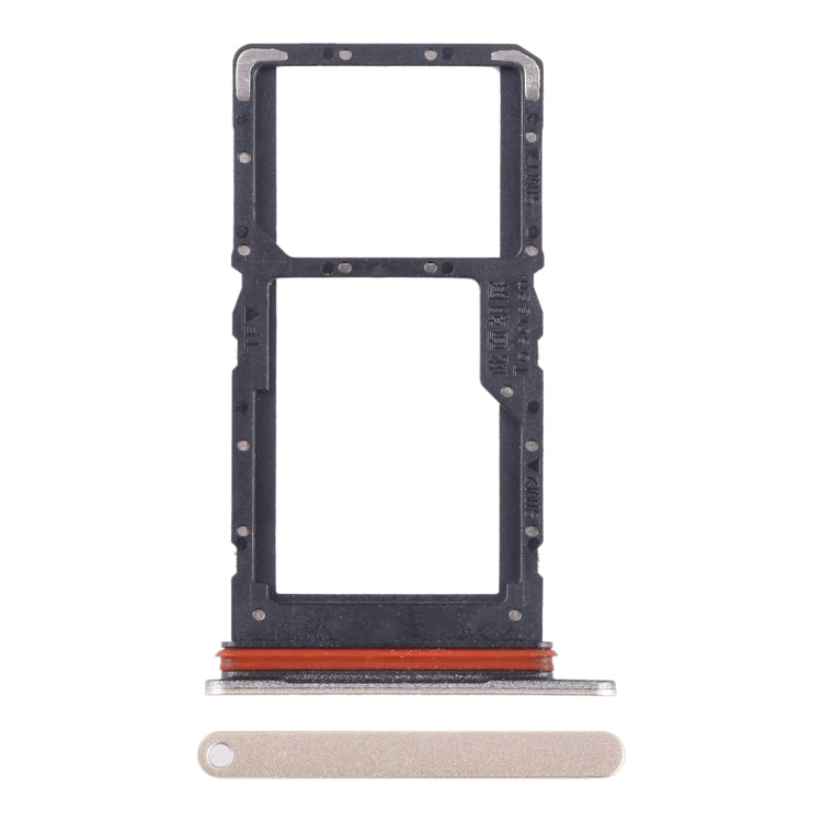 For Honor X5 Plus SIM + SIM / Micro SD Card Tray (Gold) - Card Socket by PMc TechLife | Online Shopping South Africa | PMc TechLife | Buy Now Pay Later Mobicred