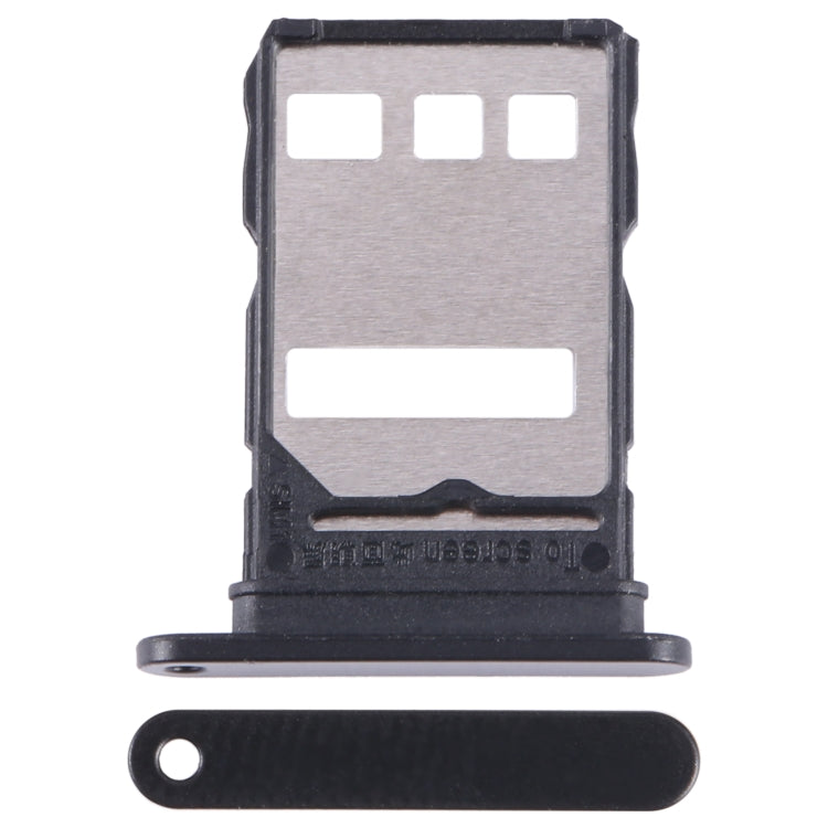 For Honor X9a SIM Card Tray (Black) - Card Socket by PMC TechLife | Online Shopping South Africa | PMC TechLife