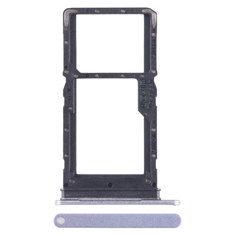 For Honor X6 SIM + SIM / Micro SD Card Tray (Purple) - Card Socket by PMC TechLife | Online Shopping South Africa | PMC TechLife