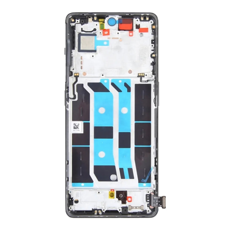 For OnePlus Ace 2  PHK110 LCD Screen Digitizer Full Assembly with Frame (Black) - LCD Screen by PMC TechLife | Online Shopping South Africa | PMC TechLife