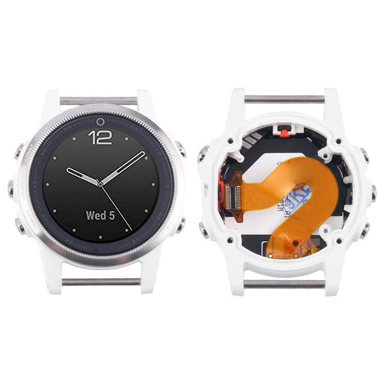 For Garmin Fenix 5S Original LCD Screen with Digitizer Full Assembly(Silver) - For Garmin by PMC TechLife | Online Shopping South Africa | PMC TechLife