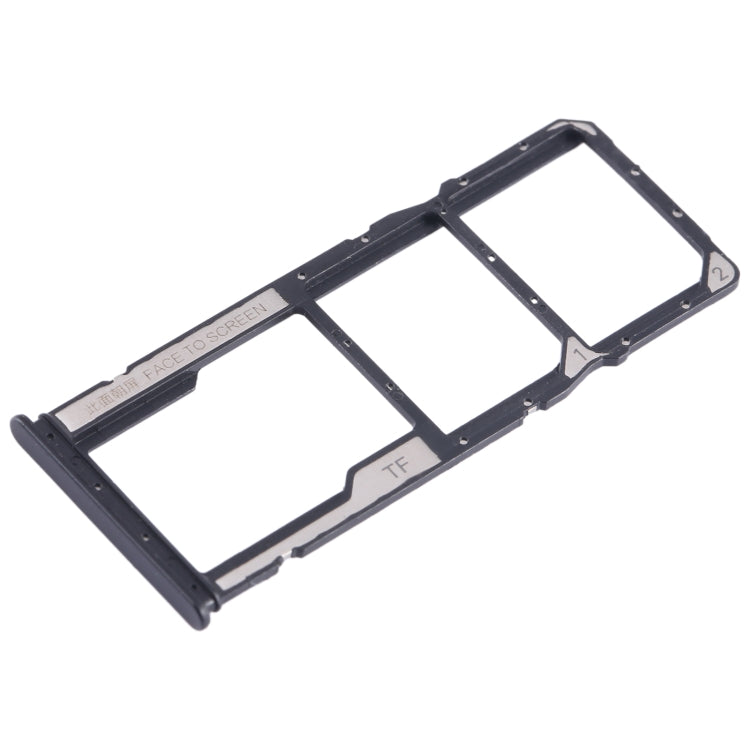 For Xiaomi Poco M4 Pro SIM Card Tray + SIM Card Tray + Micro SD Card Tray (Black) - Card Tray by PMC TechLife | Online Shopping South Africa | PMC TechLife