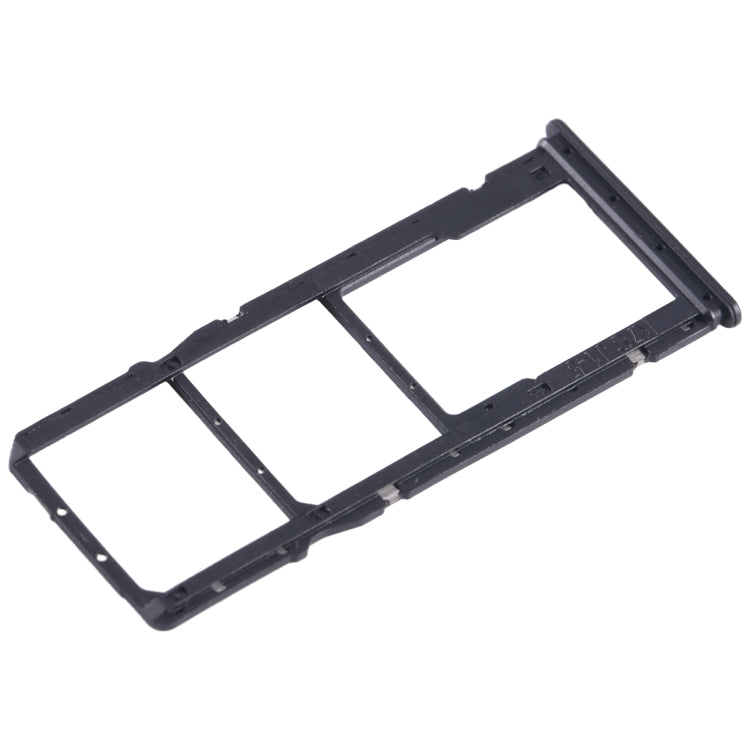 For Xiaomi Poco M4 Pro SIM Card Tray + SIM Card Tray + Micro SD Card Tray (Black) - Card Tray by PMC TechLife | Online Shopping South Africa | PMC TechLife