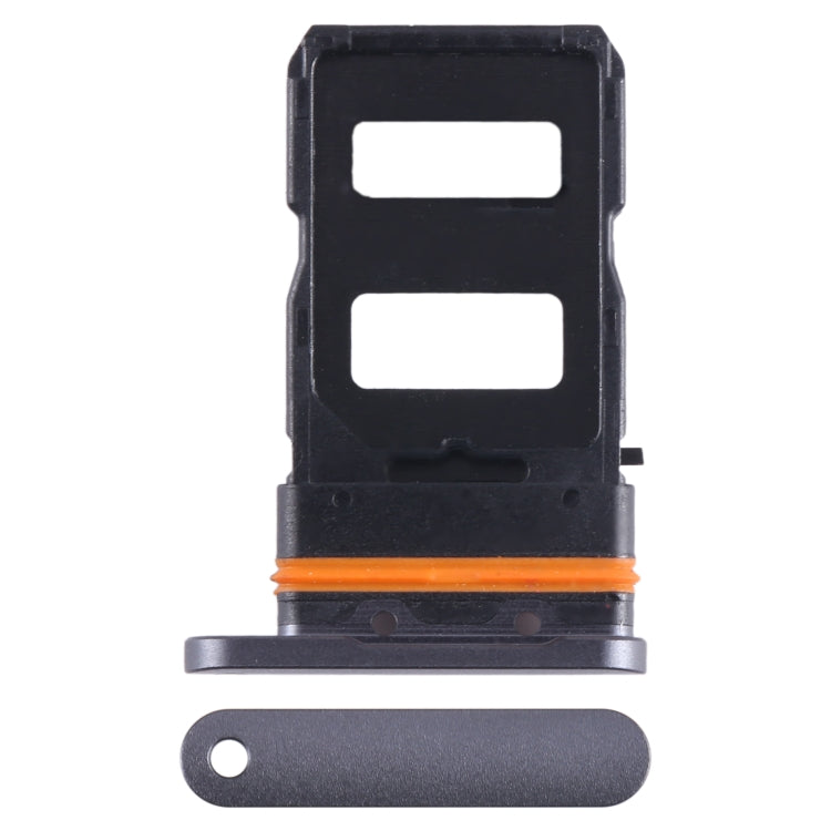For Xiaomi 12S Pro SIM Card Tray + SIM Card Tray (Black) - Card Tray by PMC TechLife | Online Shopping South Africa | PMC TechLife