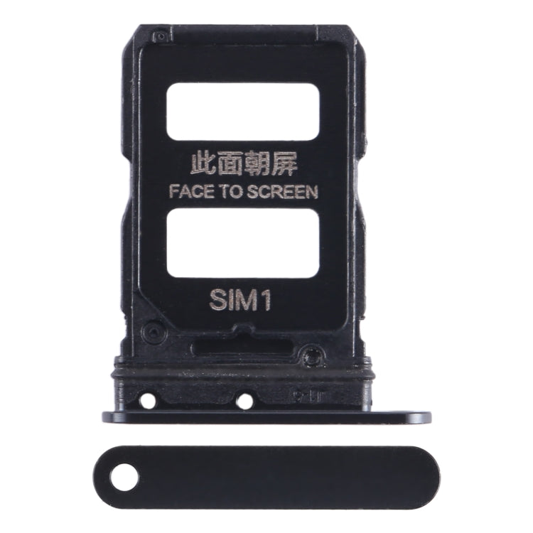 For Xiaomi Civi 1S SIM Card Tray + SIM Card Tray (Black) - Card Tray by PMC TechLife | Online Shopping South Africa | PMC TechLife