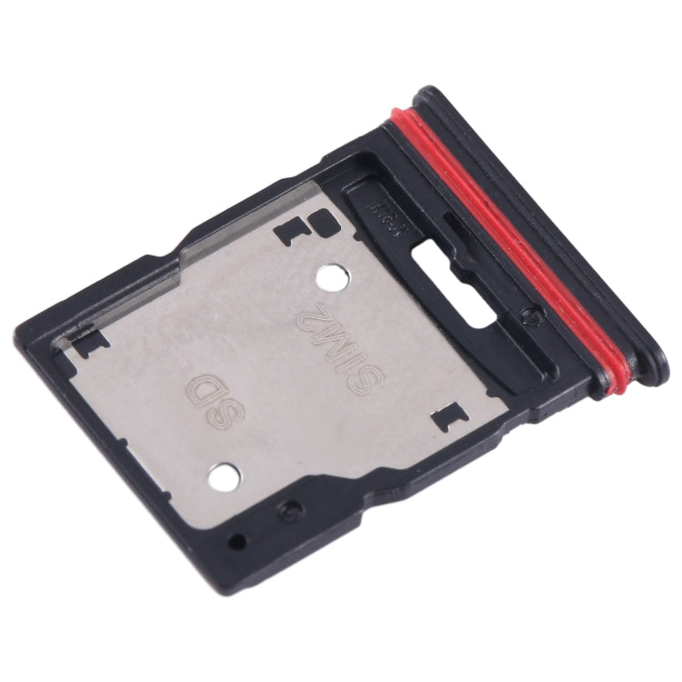 For Xiaomi Redmi K50i SIM Card Tray + SIM Card Tray / Micro SD Card Tray (Black) - Card Tray by PMC TechLife | Online Shopping South Africa | PMC TechLife
