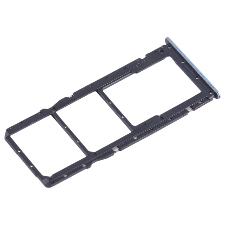 For Xiaomi Poco M5 4G SIM Card Tray + SIM Card Tray + Micro SD Card Tray (Blue) - Card Tray by PMC TechLife | Online Shopping South Africa | PMC TechLife