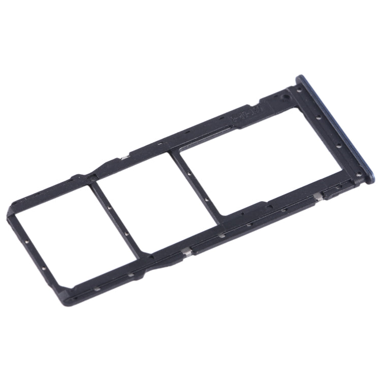 For Xiaomi Poco C55 SIM Card Tray + SIM Card Tray + Micro SD Card Tray (Blue) - Card Tray by PMC TechLife | Online Shopping South Africa | PMC TechLife
