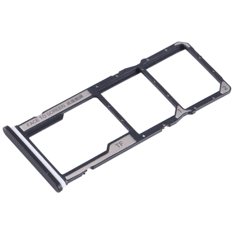 For Xiaomi Redmi A2 SIM Card Tray + SIM Card Tray + Micro SD Card Tray (Black) - Card Tray by PMC TechLife | Online Shopping South Africa | PMC TechLife