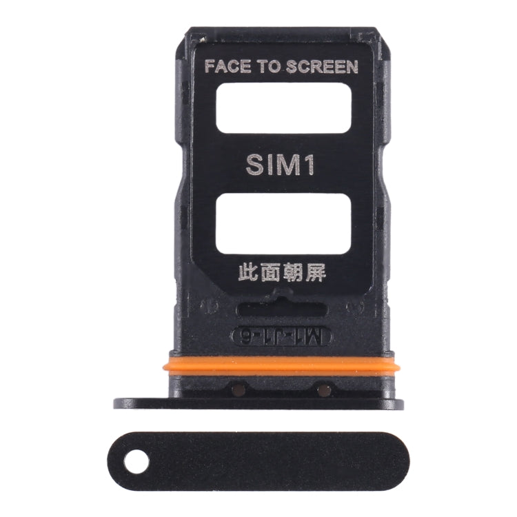 For Xiaomi 13 Ultra SIM Card Tray + SIM Card Tray (Black) - Card Tray by PMC TechLife | Online Shopping South Africa | PMC TechLife