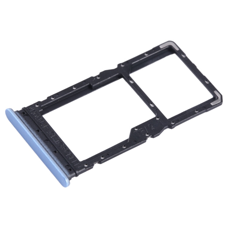 For Xiaomi Redmi 12 5G SIM Card Tray + SIM Card Tray / Micro SD Card Tray (Blue) - Card Tray by PMC TechLife | Online Shopping South Africa | PMC TechLife