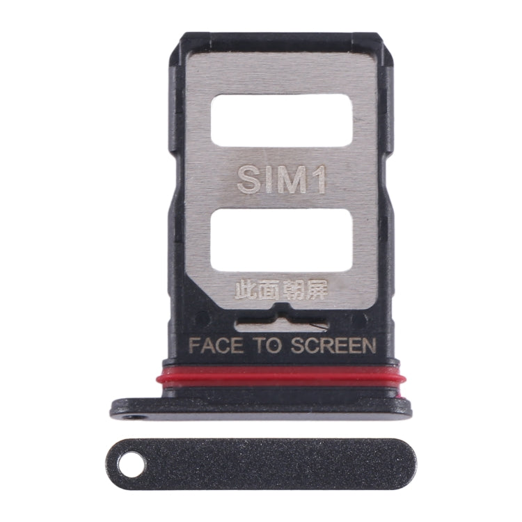 For Xiaomi Redmi  K60 Ultra SIM Card Tray + SIM Card Tray (Black) - Card Tray by PMC TechLife | Online Shopping South Africa | PMC TechLife | Buy Now Pay Later Mobicred