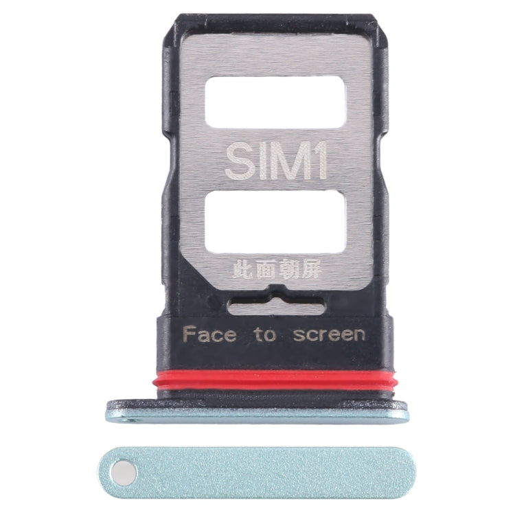 For Xiaomi Redmi K60 Pro SIM Card Tray + SIM Card Tray (Green) - Card Tray by PMC TechLife | Online Shopping South Africa | PMC TechLife