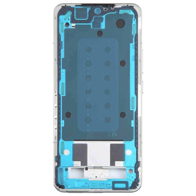 For Xiaomi 14 Pro Original Front Housing LCD Frame Bezel Plate (Silver) - Frame Bezel Plate by PMC TechLife | Online Shopping South Africa | PMC TechLife